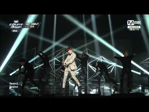 ZHOUMI feat  Amber Of fx   Rewind @ M! Countdown Solo Debut Stage 1080P