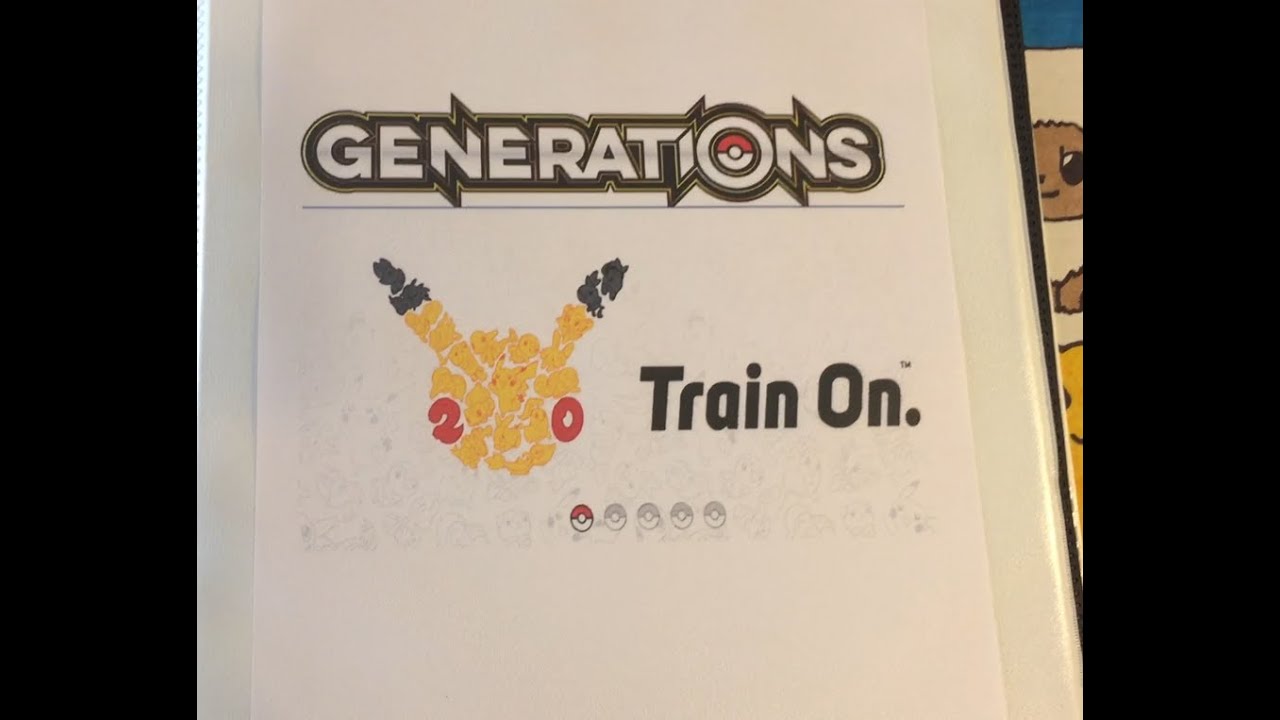 My Pokemon Generation Collection and Needs 20th Anniversary Set