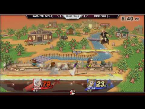 VS Weekly 1/5/17 - Grand Finals - Purple Guy (Zelda) vs. Dath (Robin) - Smash 4