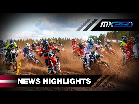 News Highlights | EMX250 | MXGP of Latvia 2023 #MXGP #Motocross