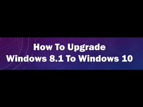 windows 10 upgrade from 8.1 2017