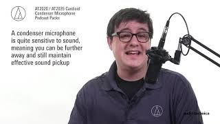 Video thumbnail for AT2020PK and AT2035PK Setup and Microphone Use | Streaming/Podcasting Packs by Audio-Technica USA