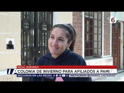 Mical Quevedo - Colonia de invierno para afiliados a Pami