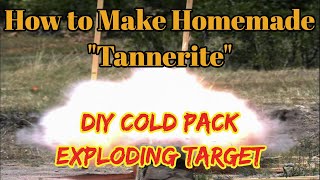 How to Make Homemade Tannerite | DIY Cold Pack Exploding Target