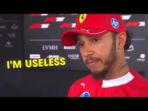 Lewis Hamilton at Ferrari but He’s Getting Increasingly Depressed