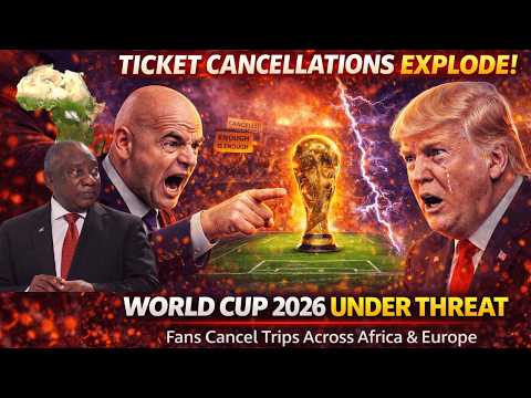 World Cup 2026 In Crisis-AFRICAN & EUROPEAN Fans Cancel Trips-FIFA STUNNED