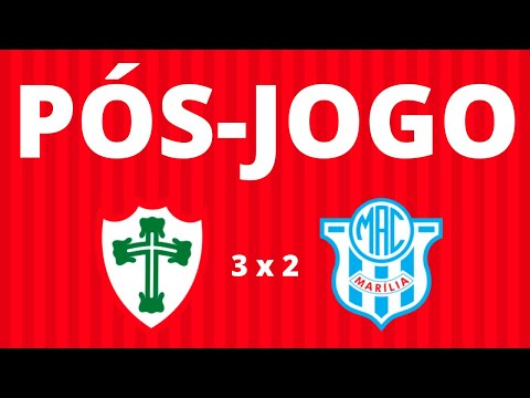 AO VIVO - PÓS-JOGO - PORTUGUESA 3 X 2 MARÍLIA - LUSA CAMPEÃ DA COPA PAULISTA!