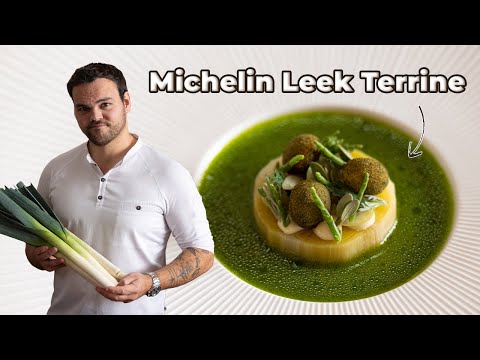 Perfect Leek Terrine with Shiso & Grape! Fine Dining Vegetarian Dish | Christmas Menu 2025 - Ep 3