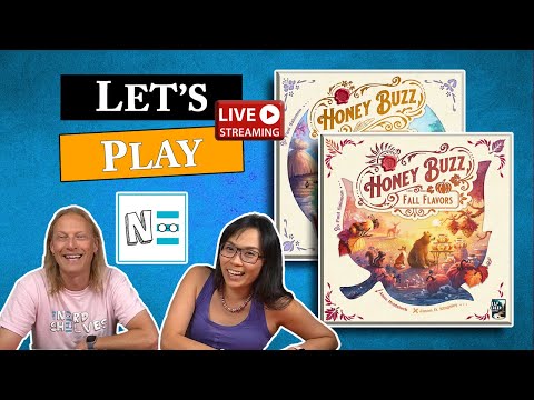 HONEY BUZZ: FALL FLAVORS - How to Play - Live Board Game Playthrough & Review e148