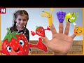 Fruits Finger Family Song Nursery Rhymes For Kids Vegetable Finger Family Song 子供のための童
