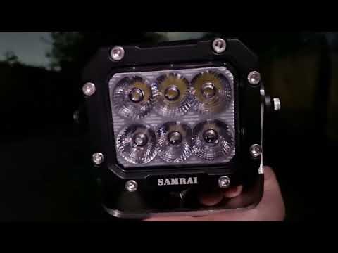 Светодиодная фара 60W - Дальнего света, PRO серия, Samrai 1760SS, (Spot 45°) (светодиоды Osram)