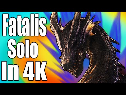 MHW Iceborne ∙ Defeating Fatalis Solo In 4k