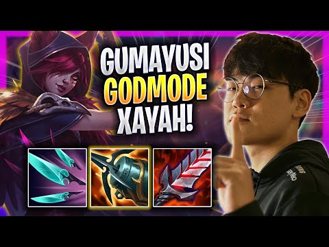 GUMAYUSI LITERALLY GOD MODE WITH XAYAH! - T1 Gumayusi Plays Xayah ADC vs Ezreal! | Season 2023