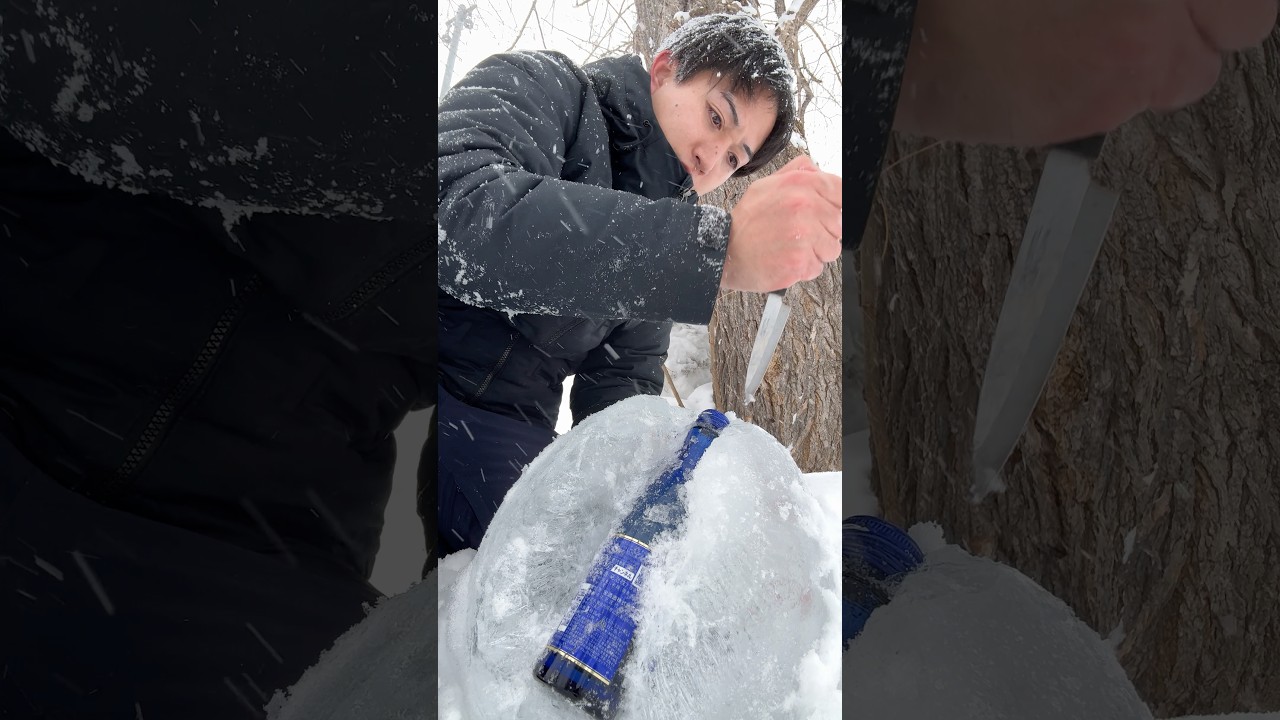 忘れられた世界一冷えた日本酒 #snow #氷風船 #けまり先生 #澪