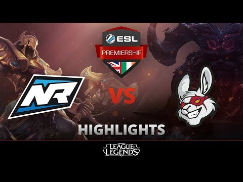 [LoL Highlights] Nerdrage vs Misfits Academy Week 2 ESL Premiership Spring 2018