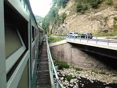 Bulgarian narrow gauge train Bansko- Septemvri
