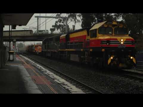 BRM001 + C509 #2M41 SSR/ARTC Ballast train Albion 25/11/2024