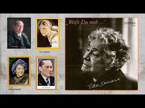 Tilla Durieux im Dialog „Weißt du noch...“