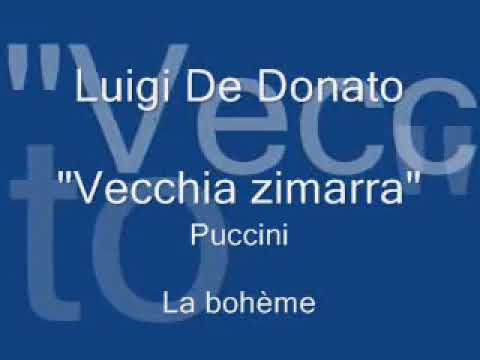 "Vecchia zimarra" from La Bohème by G. Puccini - bass Luigi De Donato