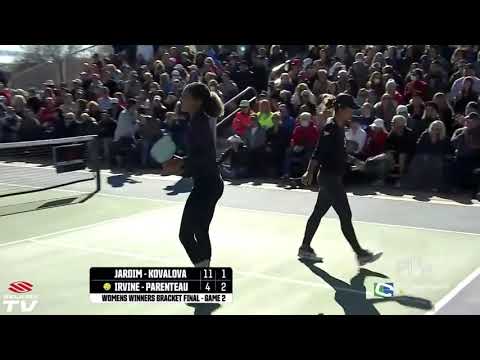 Heated Firefight Rally Pickleball Highlight - PPA Red Rock Open Women's Doubles