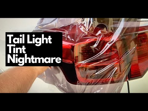 TINTING TAIL LIGHTS