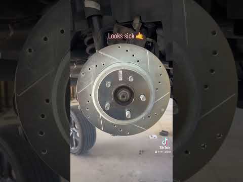 Installing Powerstop brakes on my challenger! #amazon #powerstop #cars #carparts #doityourself