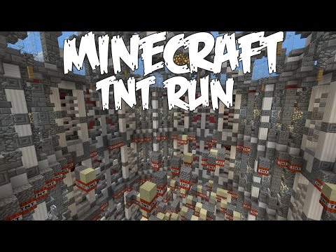 JUOKSUA POMMIEN PÄÄLLÄ /w J0P - Pelataan TNT Run Minecraft