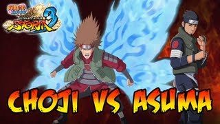 Gameplay: Choji vs Asuma
