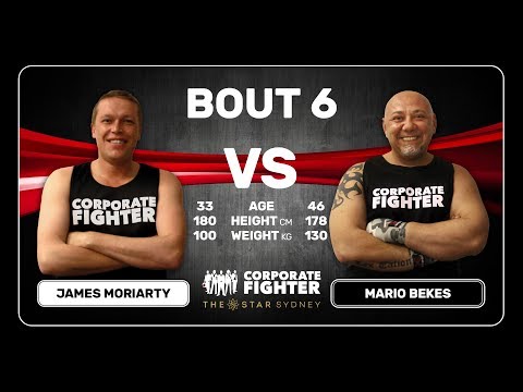 Corporate Fighter 33 - James Moriarty vs Mario Bekes