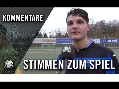 Die Stimmen zum Spiel | FSV Frankfurt U16 - SV Wehen Wiesbaden U16 (14. Spieltag, Verbandsliga Süd)