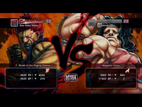 Gou Goku Setsu [Akuma] vs I infexious I [#3 Hugo] USF4