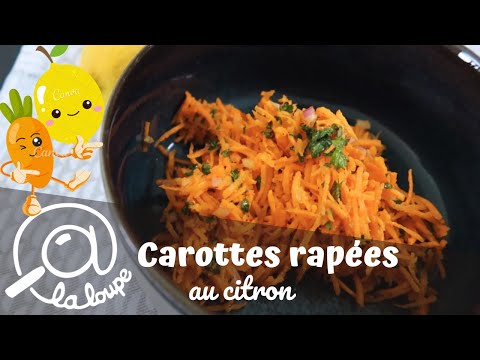CAROTTES RAPÉES AU CITRON #243