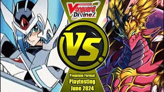 Blaster Rush Vs Overlord - Cardfight Vanguard Premium Format Playtesting June 2024