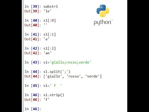 Python stringhe: operazioni e funzioni