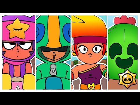 ⭐️ TOP 20 BEST BRAWL STARS ANIMATIONS COMPILATION