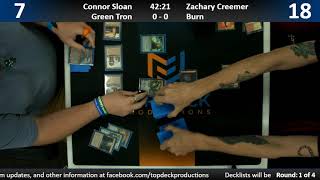 Modern w/ Commentary 10/4/18: Connor Sloan (Green Tron) vs. Zach Creemer (Burn)