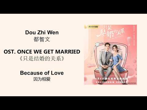 Because of Love 因为相爱 by Dou Zhi Wen 都智文 ONCE WE GET MARRIED 《只是结婚的关系》[CHN|PINYIN|ENG Lyrics]