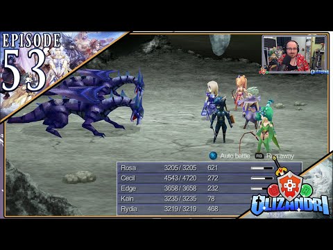 Final Fantasy IV - Lunar Subterrane Floor 4-5 & Crystal Shield Double Dragons - Episode 53