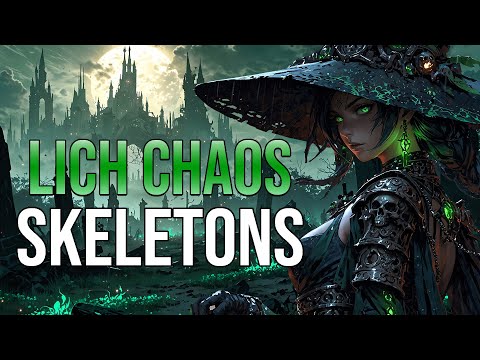 Skeleton Archers Are GIGA Strong. Lich Minions Guide Poe 2-0.3