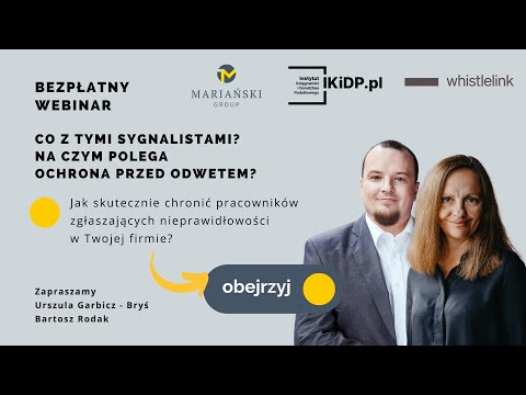 Co z tymi sygnalistami? Na czym polega ochrona przed odwetem? #compliance #sygnaliści