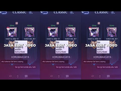 PRESET ML TIPS HUBUNGAN LANGGENG KOMUNIKASI DJ ADUH SAYANGE 😍🥰