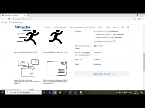 Einzelseiten bestellen über den Copyshop Tutorial