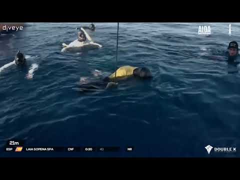 AIDA Depth World Championship Limassol 2021 #Day 5   CNF Women (-43m null) Laia Sopeña Spa SPAIN 🇪🇸