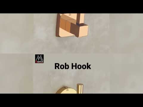 Stainless steel rob hook, finish type: cp chrome finish