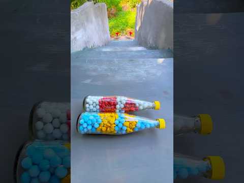 Breaking glass bottle ⚠️🔥 Crushing Crunchy & Soft Things #asmr #shorts #asmrsound #satisfyingvideo