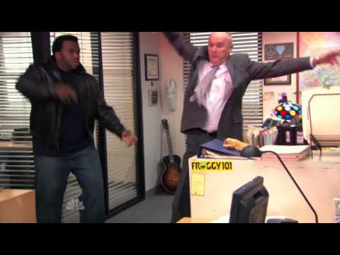 The Office- Darryl's farewell "boogie wonderland"