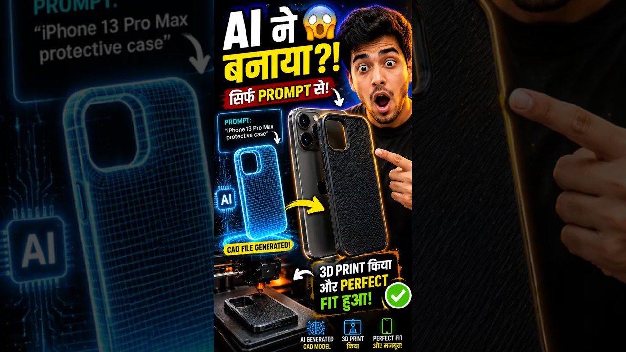 AI ने बनाया iPhone Cover?! 😱