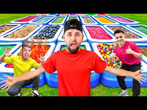 Ruleta Decide cele 10 Piscine Misterioase in care Sari ! 😳