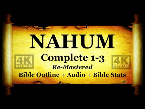 Bible Book 34: The Book of Nahum - Holy Bible Audio Text - KJV Read Along