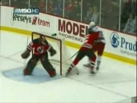 Colin White Tosses Nikolai Zherdev